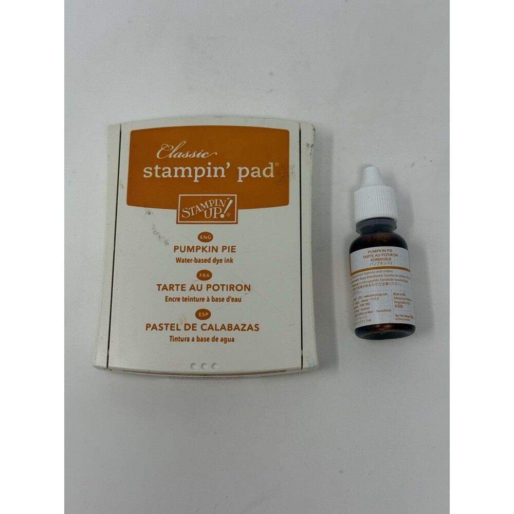 Stampin Up Classic Stampin Pad Pumpkin Pie Ink Pad Refill
